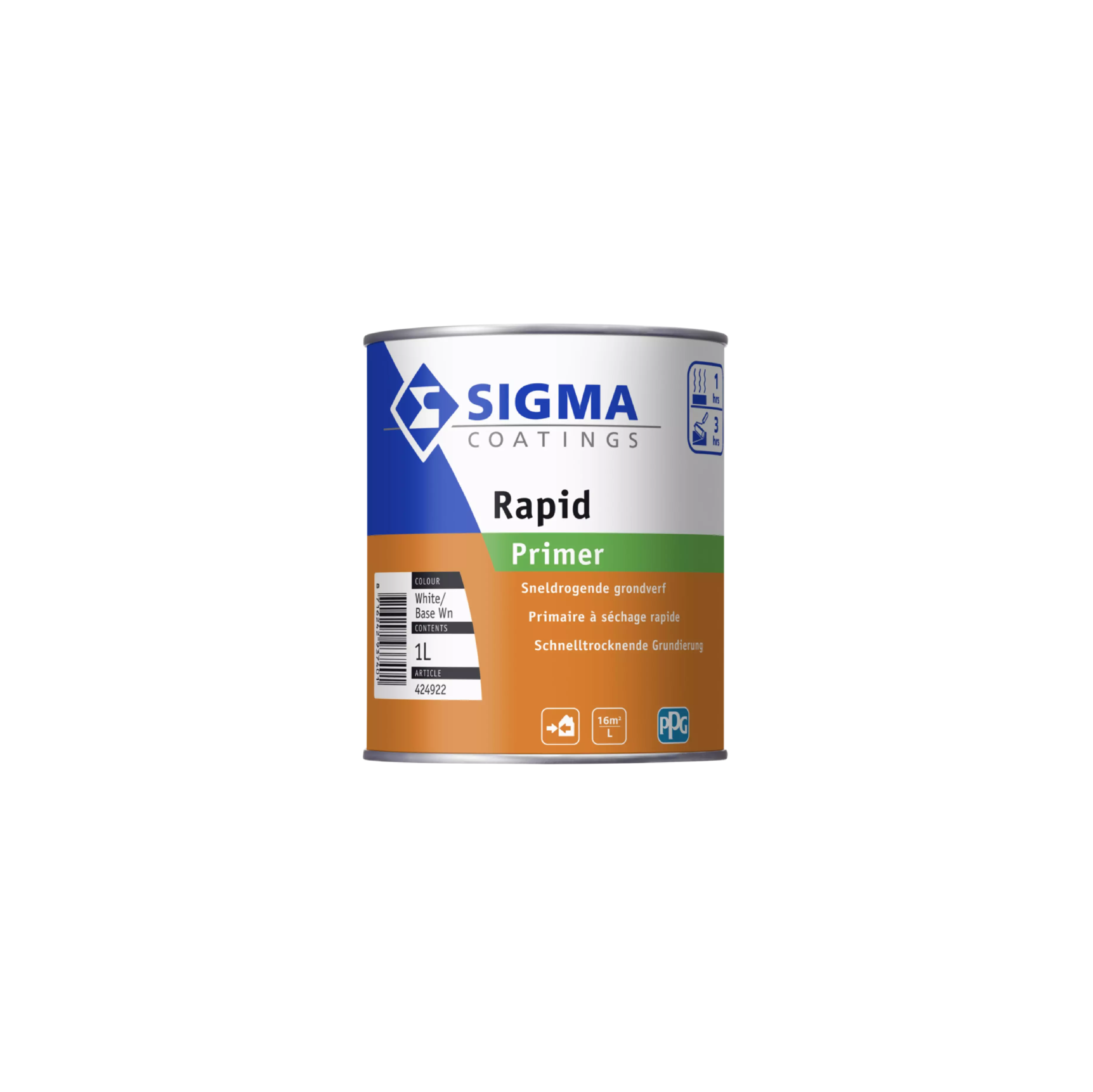 Apprêt rapide Sigma 1 L sur bois extérieur